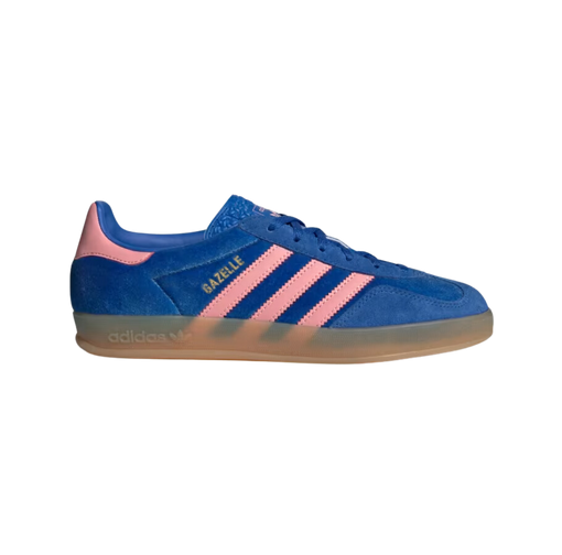 Tênis Adidas Gazelle Indoor "Blue Semi Pink Spark" Azul