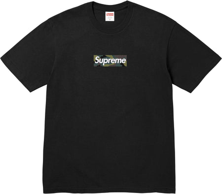 Camiseta Supreme "Box Logo FW23" Preto