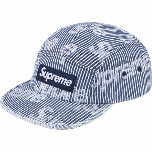 Boné Supreme "Denim Stripe" Azul