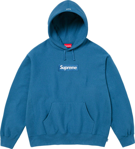 Moletom Supreme "Box Logo FW23" Azul