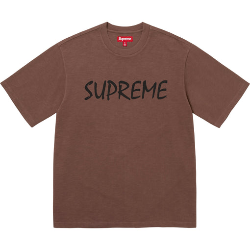 Camiseta Supreme "FTP Top" Marrom