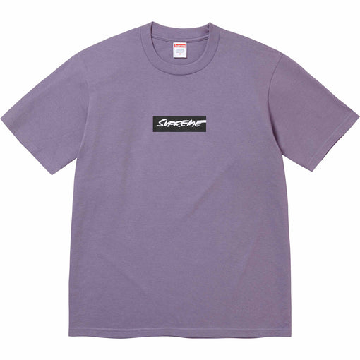 Camiseta Supreme x Futura "Box Logo" Roxo