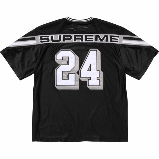 Camisa Jersey Supreme "Jacquard Rib Football" Preto