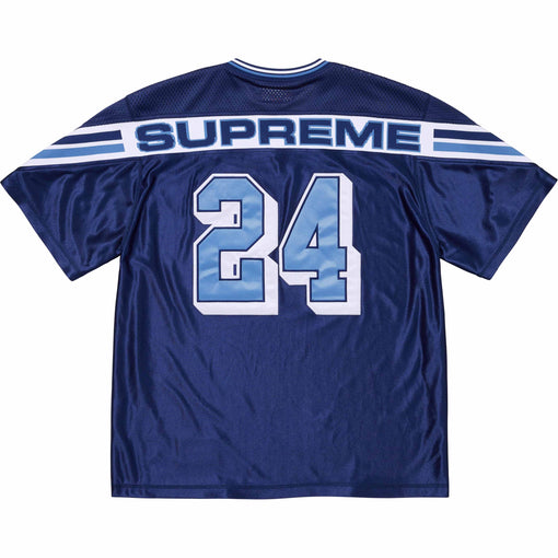 Camisa Jersey Supreme "Jacquard Rib Football" Azul