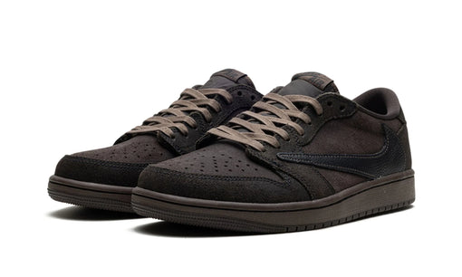 Tênis Nike Air Jordan 1 Low x Travis Scott "Velvet Brown" Marrom