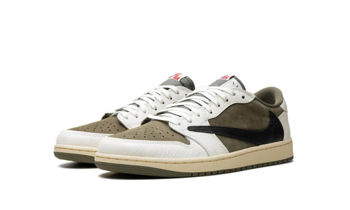 Tênis Nike Air Jordan 1 Low x Travis Scott "Medium Olive" Verde