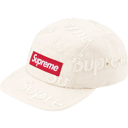 Boné Supreme "Lasered Denim" Branco