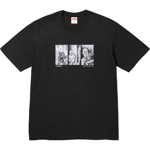 Camiseta Supreme "Mister Cartoon Pow" Preto