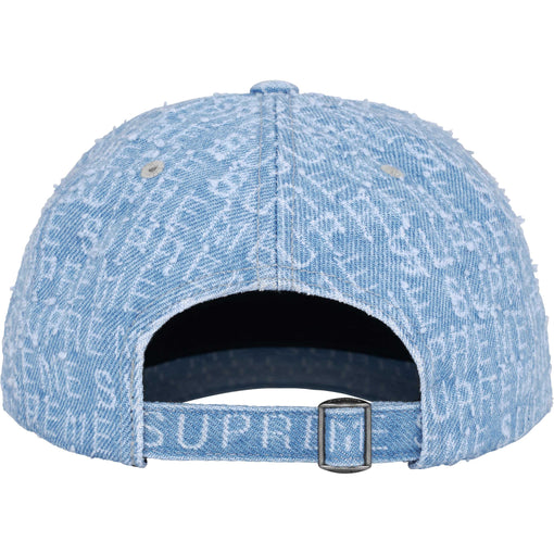 Boné 6-Panel Supreme "Needle Punch Denim" Azul