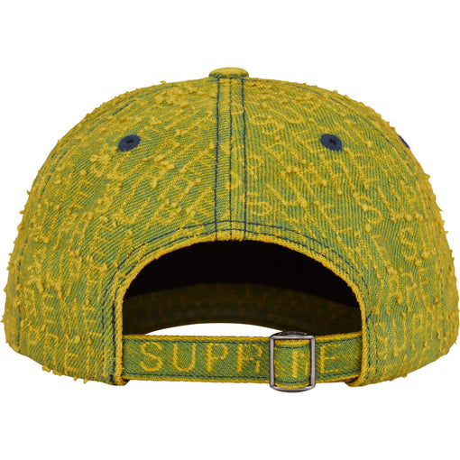 Boné 6-Panel Supreme "Needle Punch Denim" Verde