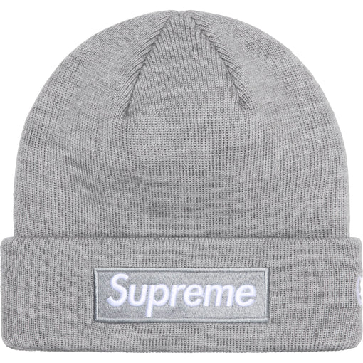 Touca Supreme "Box Logo FW24" Cinza