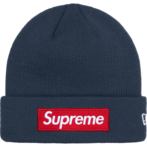 Touca Supreme "Box Logo FW24" Azul Marinho