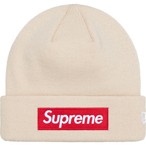 Touca Supreme "Box Logo FW24" Bege