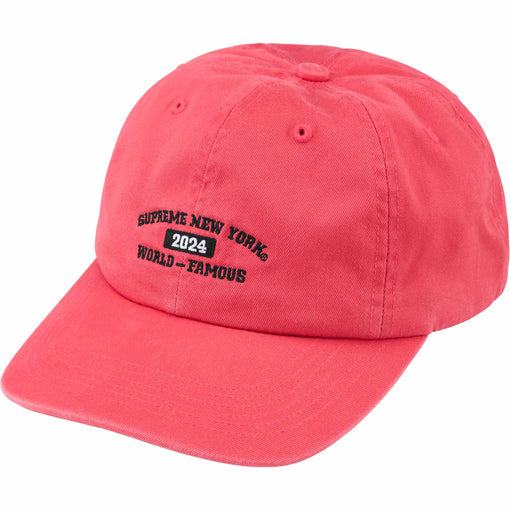 Boné 6-Panel Supreme "NYC York Arc" Rosa