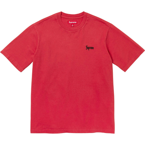 Camiseta Supreme "Old English FW24" Vermelho