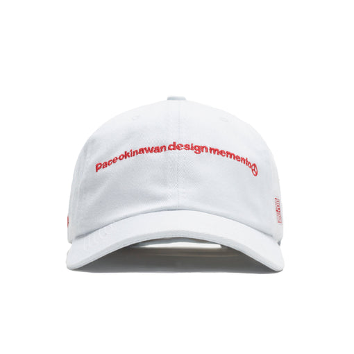 Boné Pace 6 Panel "Okinawan" Branco