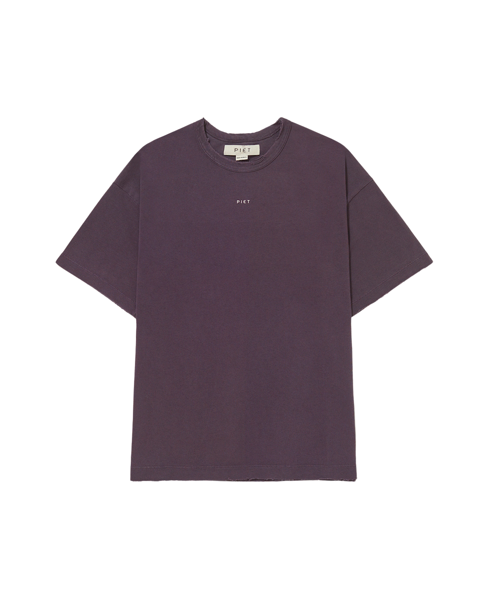 Camiseta Piet "Sun Faded Basics" Roxo