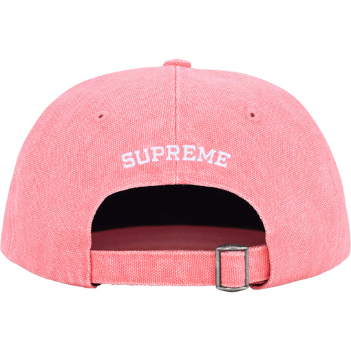 Boné 6-Panel Supreme "Pigment S Logo" Rosa