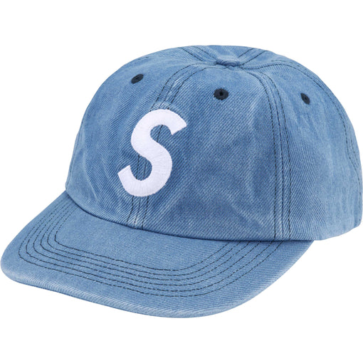 Boné 6-Panel Supreme "Pigment S Logo" Jeans