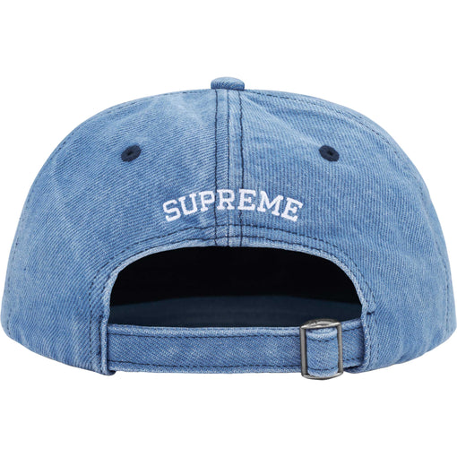 Boné 6-Panel Supreme "Pigment S Logo" Jeans