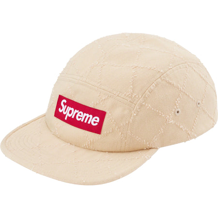 Boné Supreme "Punched Denim" Bege