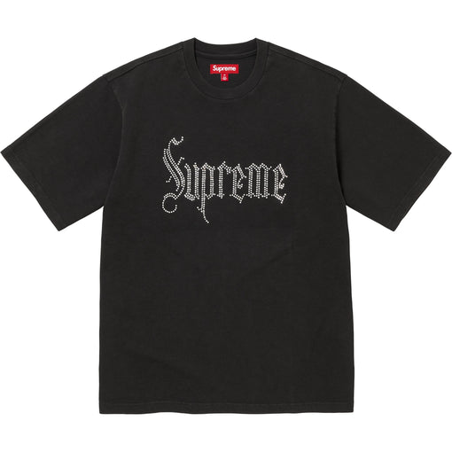 Camiseta Supreme "Rhinestone" Preto