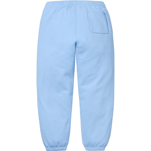 Calça Supreme "Satin Appliqué Sweatpant" Azul