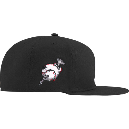 Boné Supreme x New Era "Screw Ball S Logo" Preto