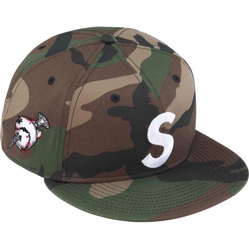 Boné Supreme x New Era "Screw Ball S Logo" Camo