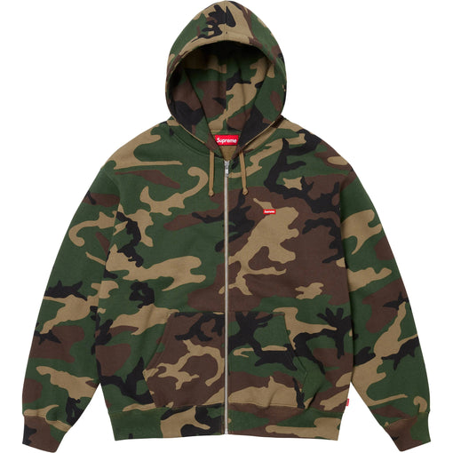 Moletom Supreme "Small Box Zip Up" Camo