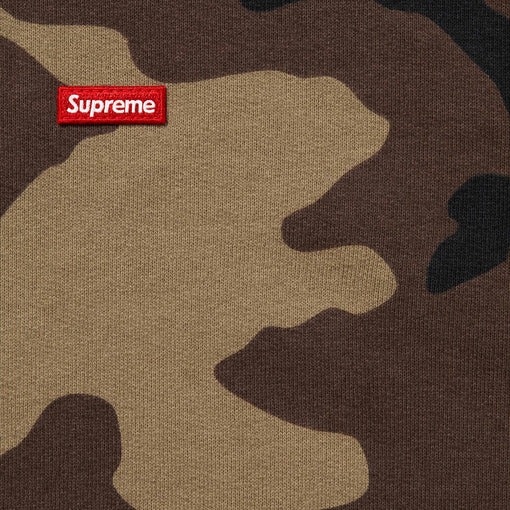 Moletom Supreme "Small Box Zip Up" Camo