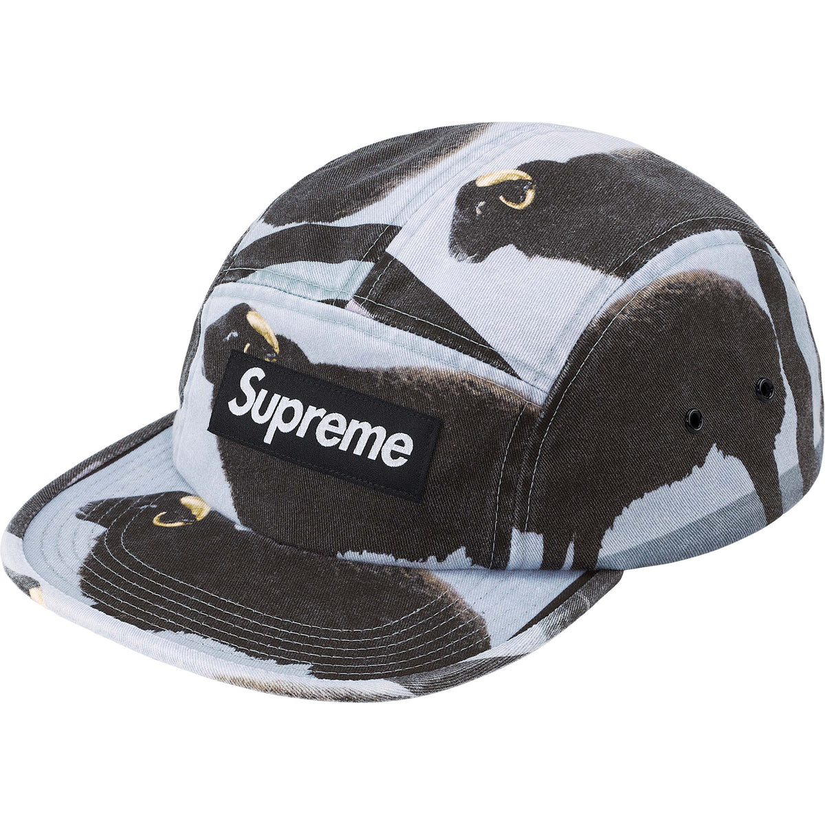 Boné Supreme x Damien Hirst "Goat" Azul