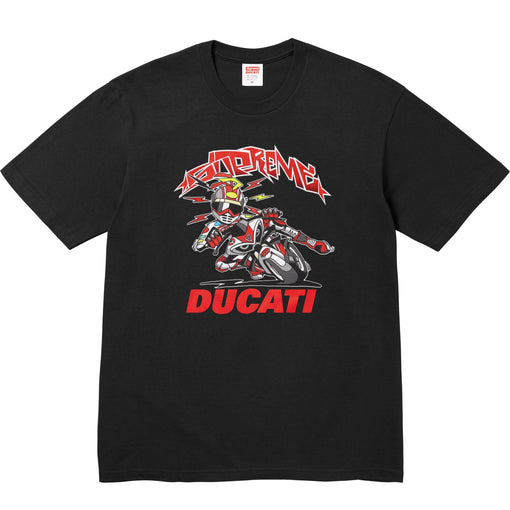 Camiseta Supreme x Ducati "Bike" Preto