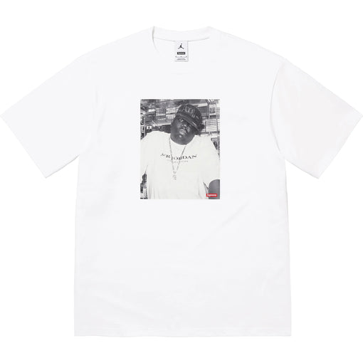 Camiseta Supreme x Jordan "Biggie" Branco