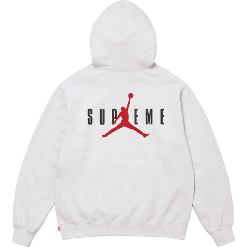 Moletom Supreme x Jordan "Jumpman Hooded" Cinza