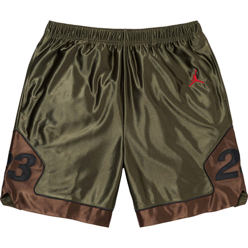 Shorts Supreme x Jordan "Warm Up" Marrom