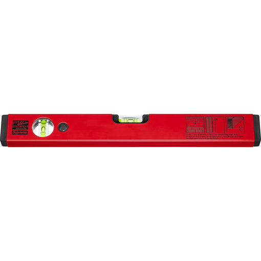 Régua de Nível Supreme x Meterex "Spirit Level" Vermelho