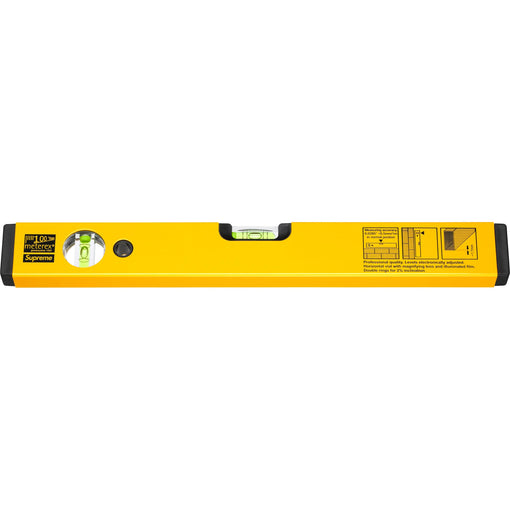 Régua de Nível Supreme x Meterex "Spirit Level" Amarelo