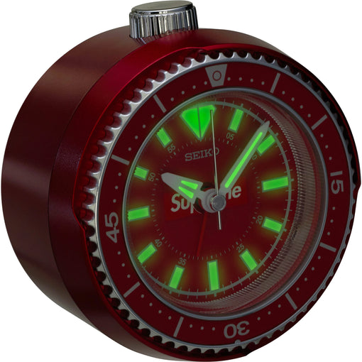 Relógio de Mesa Supreme x Seiko "Mai Alarm Clock" Vermelho