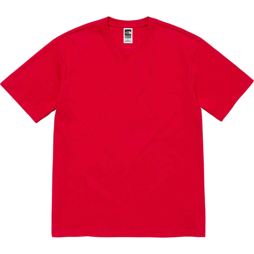 Camiseta Supreme x The North Face "Logos" Vermelho