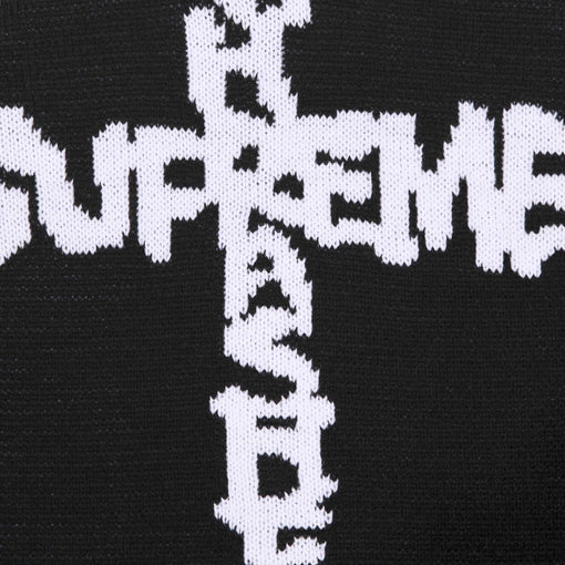 Touca Supreme x Thrasher "Cross" Preto