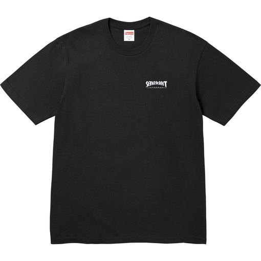 Camiseta Supreme x Thrasher "Cross" Preto