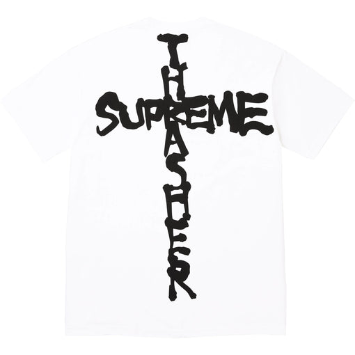 Camiseta Supreme x Thrasher "Cross" Branco