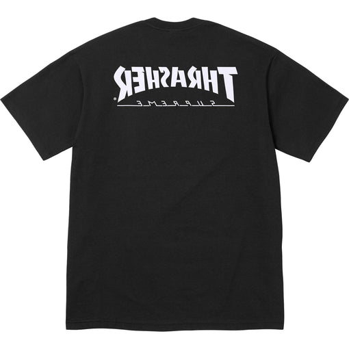 Camiseta Supreme x Thrasher "Harold" Preto