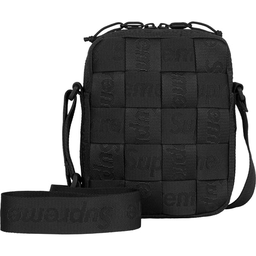 Bolsa Supreme "Shoulder Woven" Preto