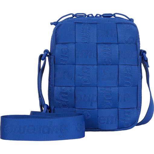 Bolsa Supreme "Shoulder Woven" Azul