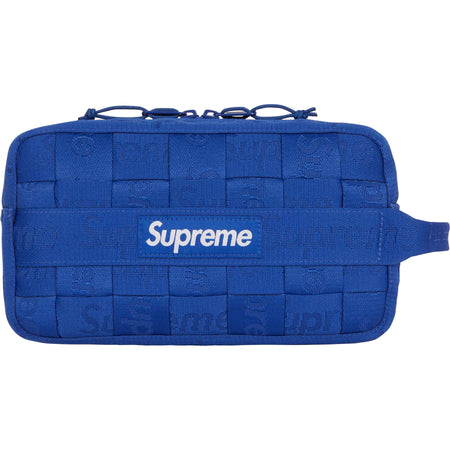 Bolsa Necessaire Supreme "Woven Utility" Azul