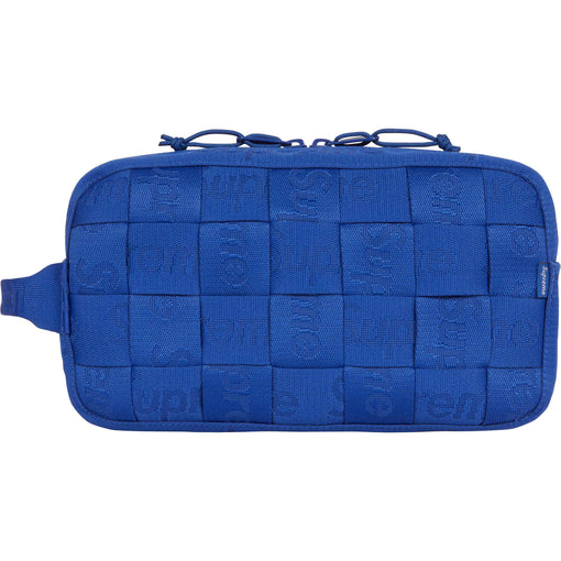 Bolsa Necessaire Supreme "Woven Utility" Azul