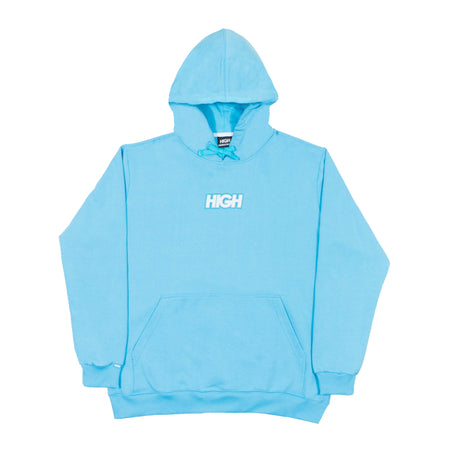 Moletom Canguru High Hoodie Logo Sky Blue os melhores preços