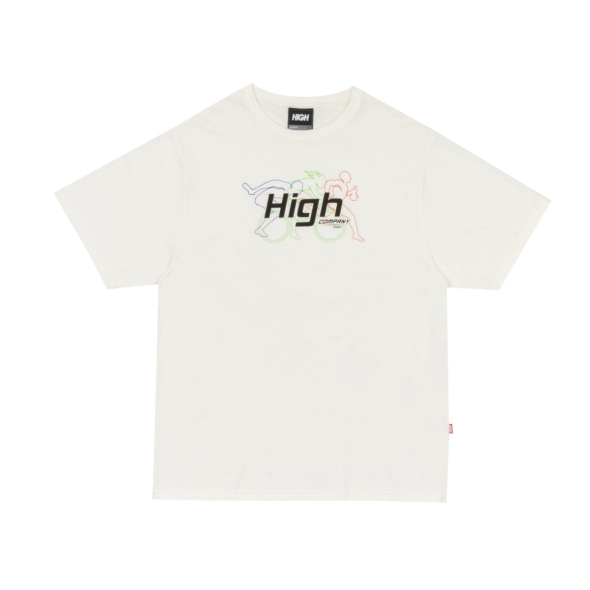 Camiseta High "Thriatlon" Branco